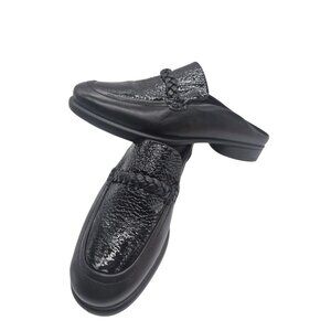 ECCO Women’s Shoes  Mules Size 38 EU US 7-7.5 Sculpted LX Slip-On Black  (212)